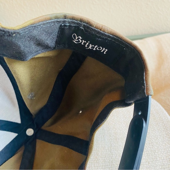 ⭐️ Brixton Snapback Classic Logo Camouflage Snapback Adjustable Men's Hat/Cap - Picture 3 of 7